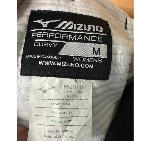 Mizuno Women's High Wasted Curvey Fastpitch Softball Pants Size  Medium in Black - Picture 5 of 5